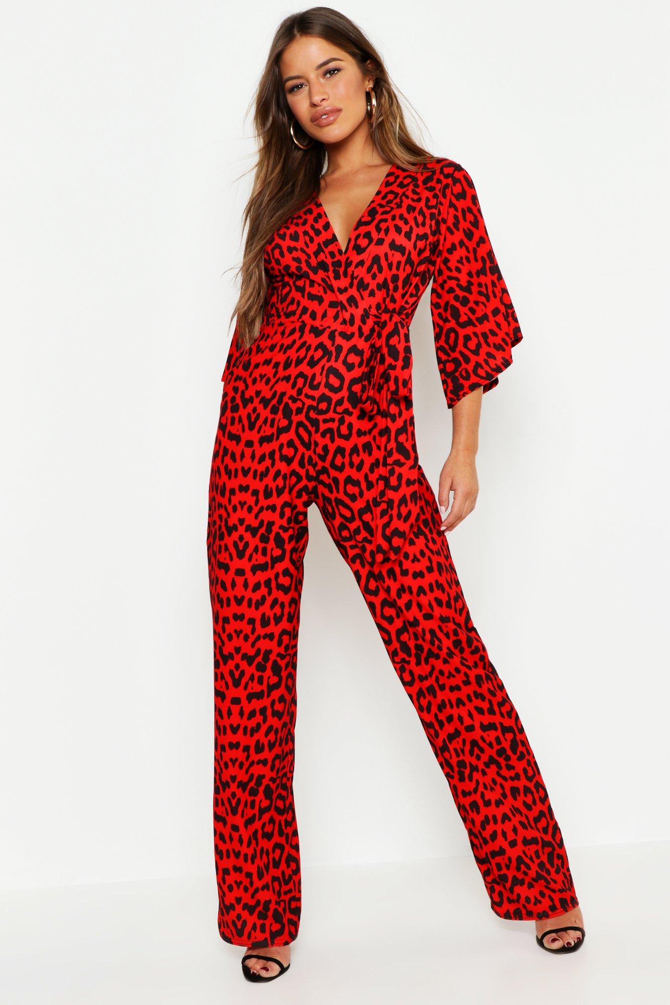 boohoo wrap jumpsuit