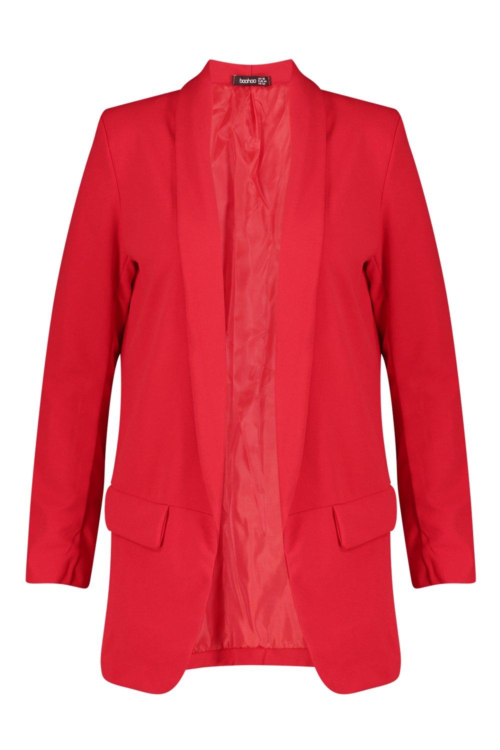 Boohoo hot sale red jacket