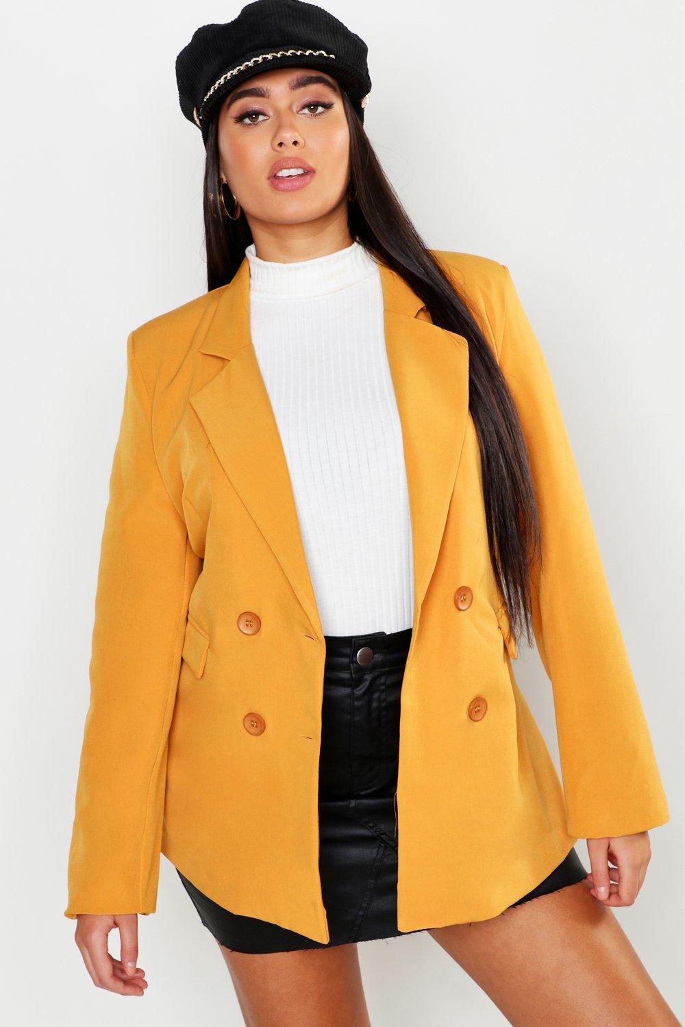 boohoo plus size blazer