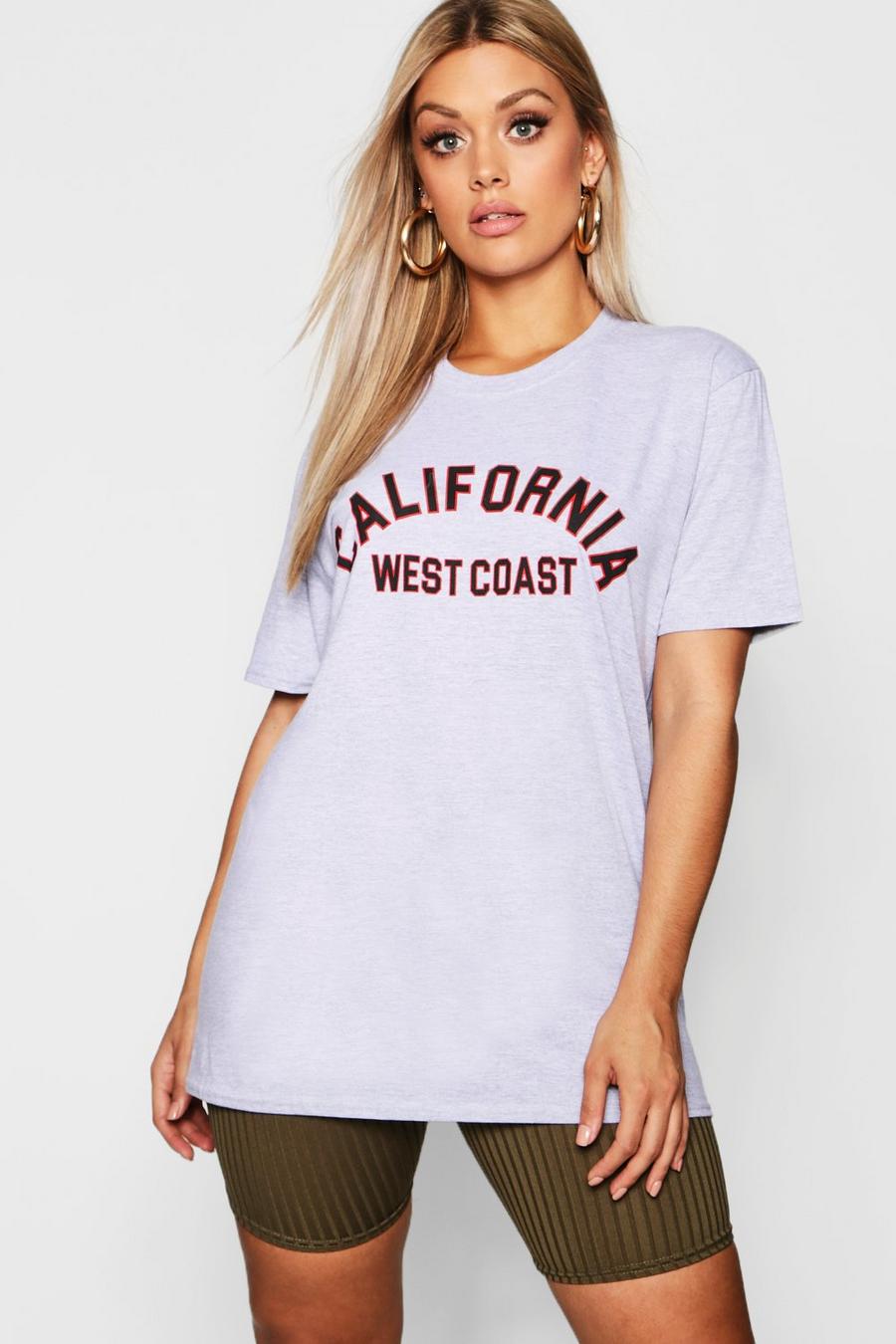 Grey Plus - "California West Coast" T-shirt image number 1