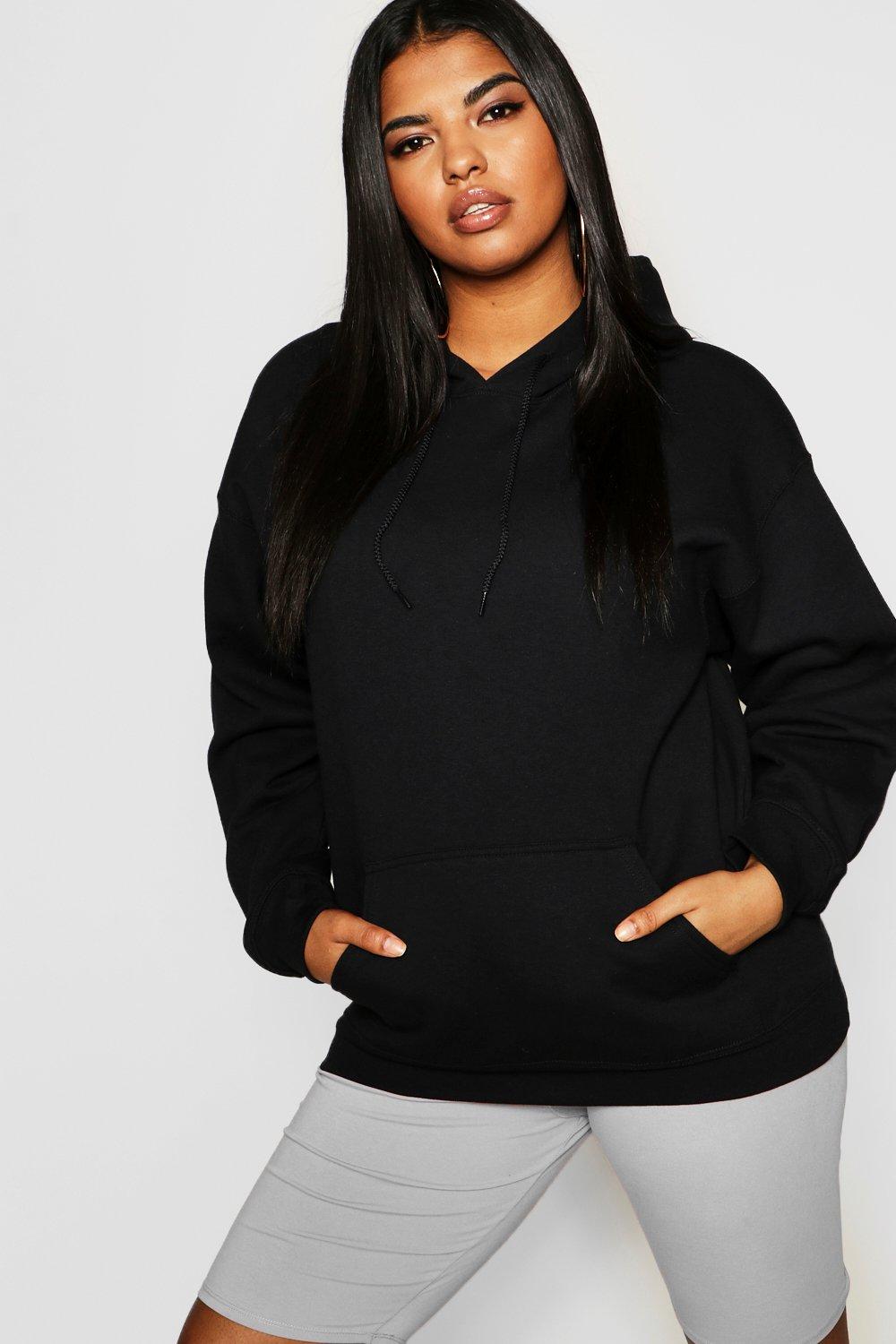 boohoo black hoodie