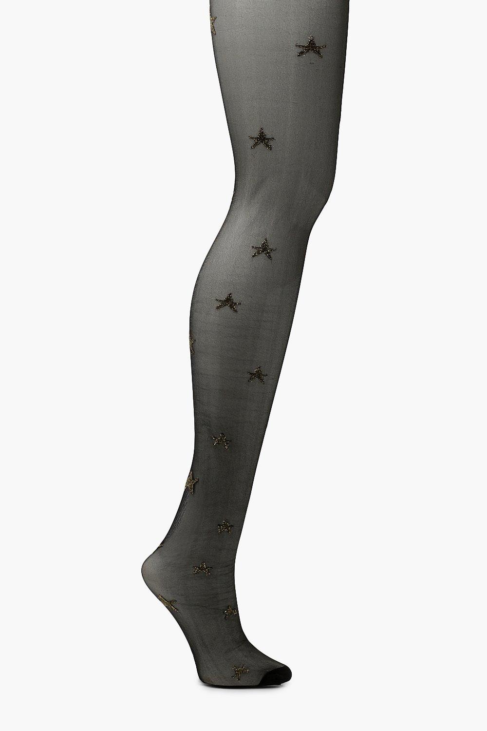 Gold hotsell star tights