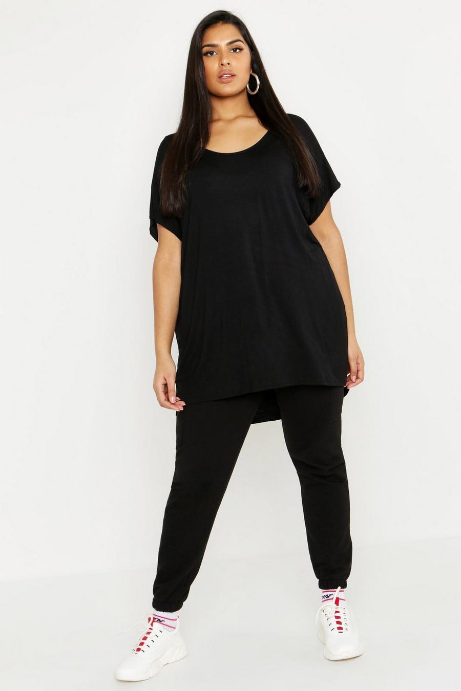 Black Plus - Oversize t-shirt image number 1