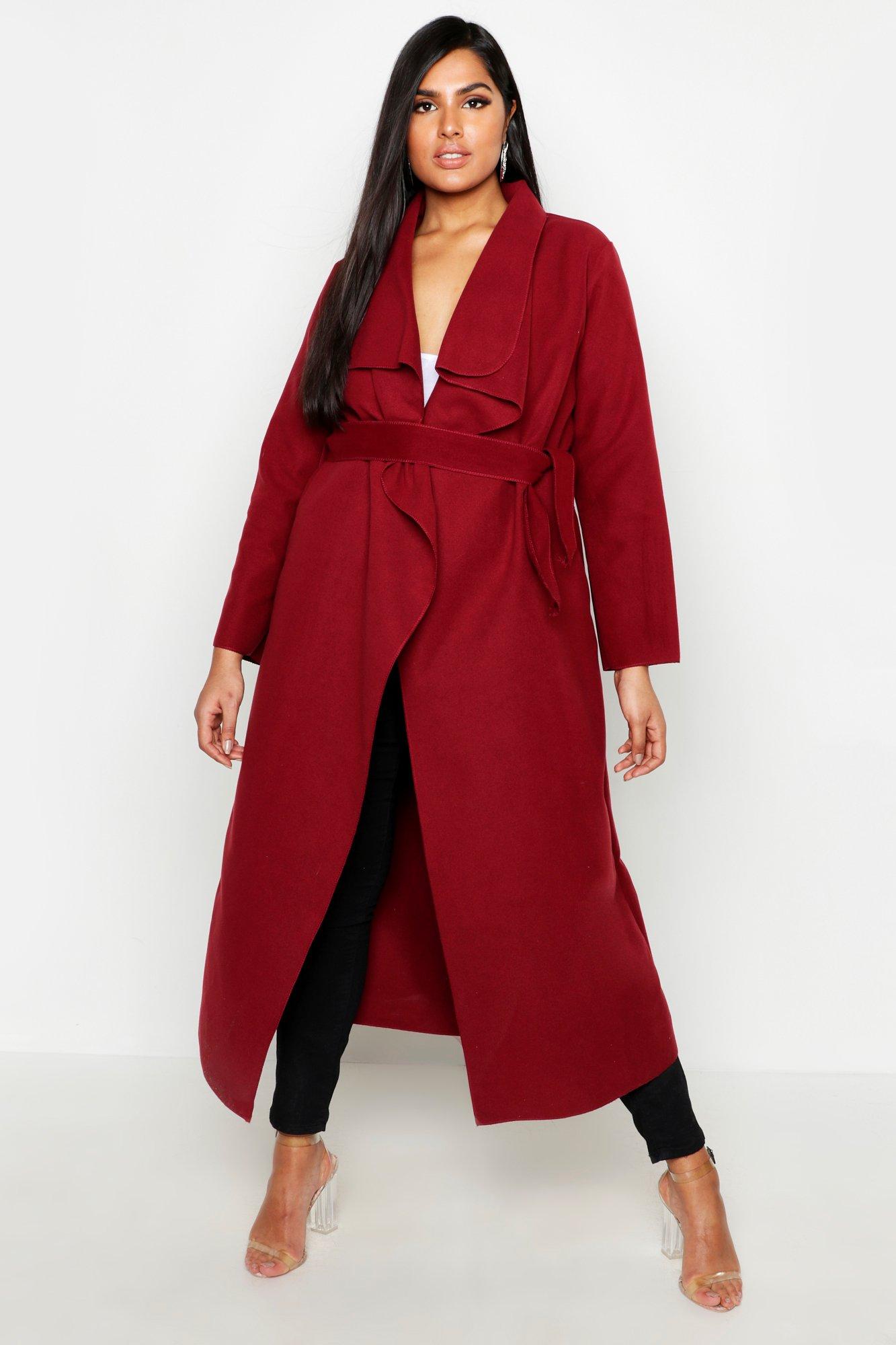 maxi wrap coat