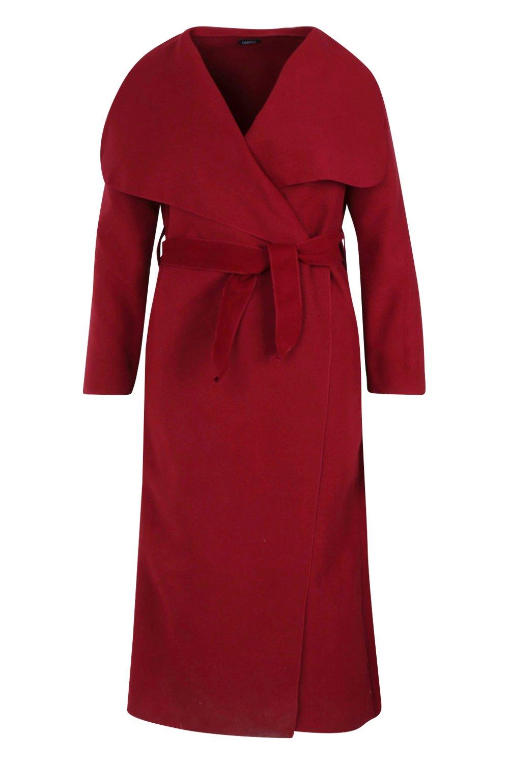 Plus wrap coat online