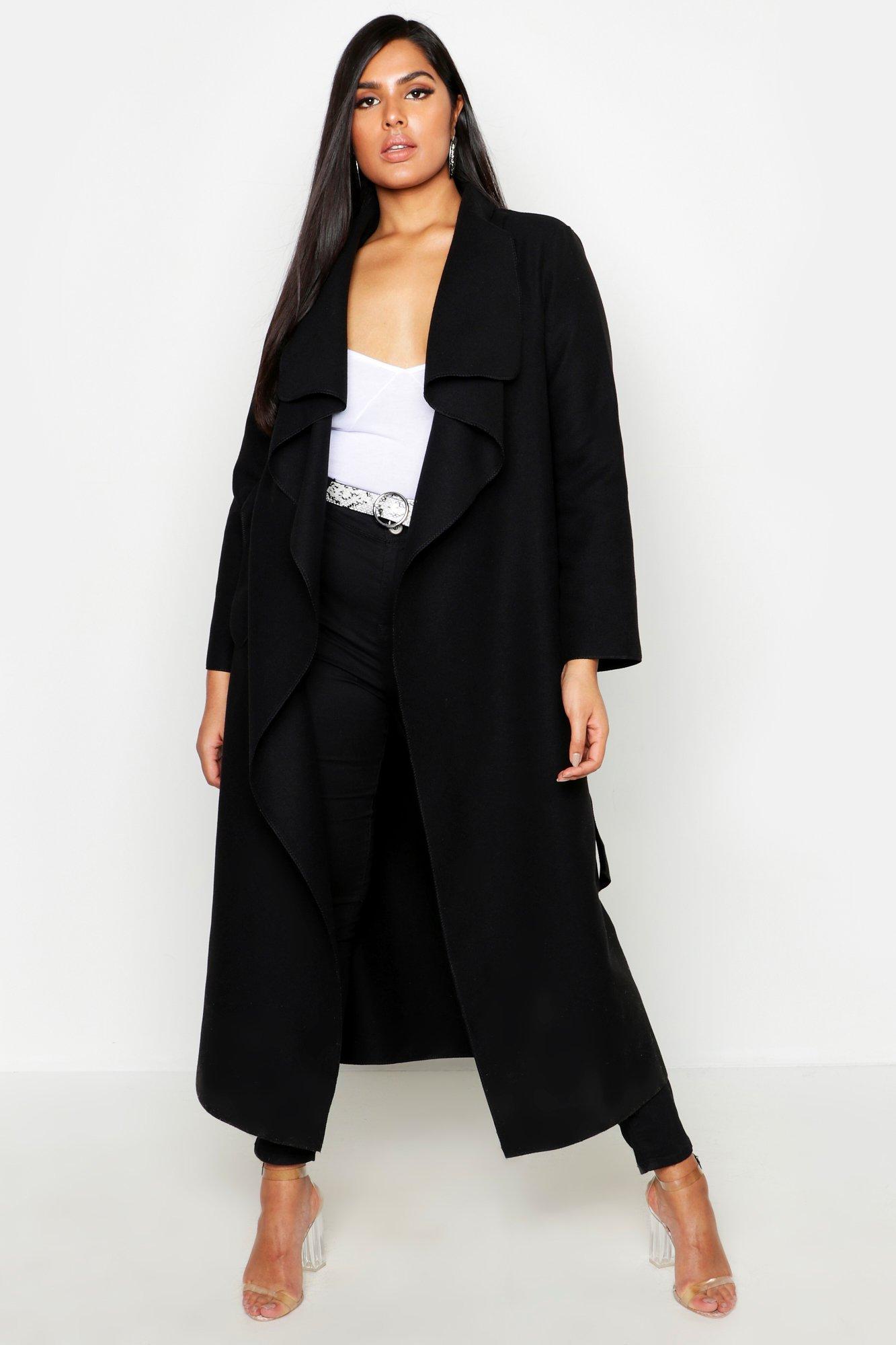 Boohoo 2025 wrap coat