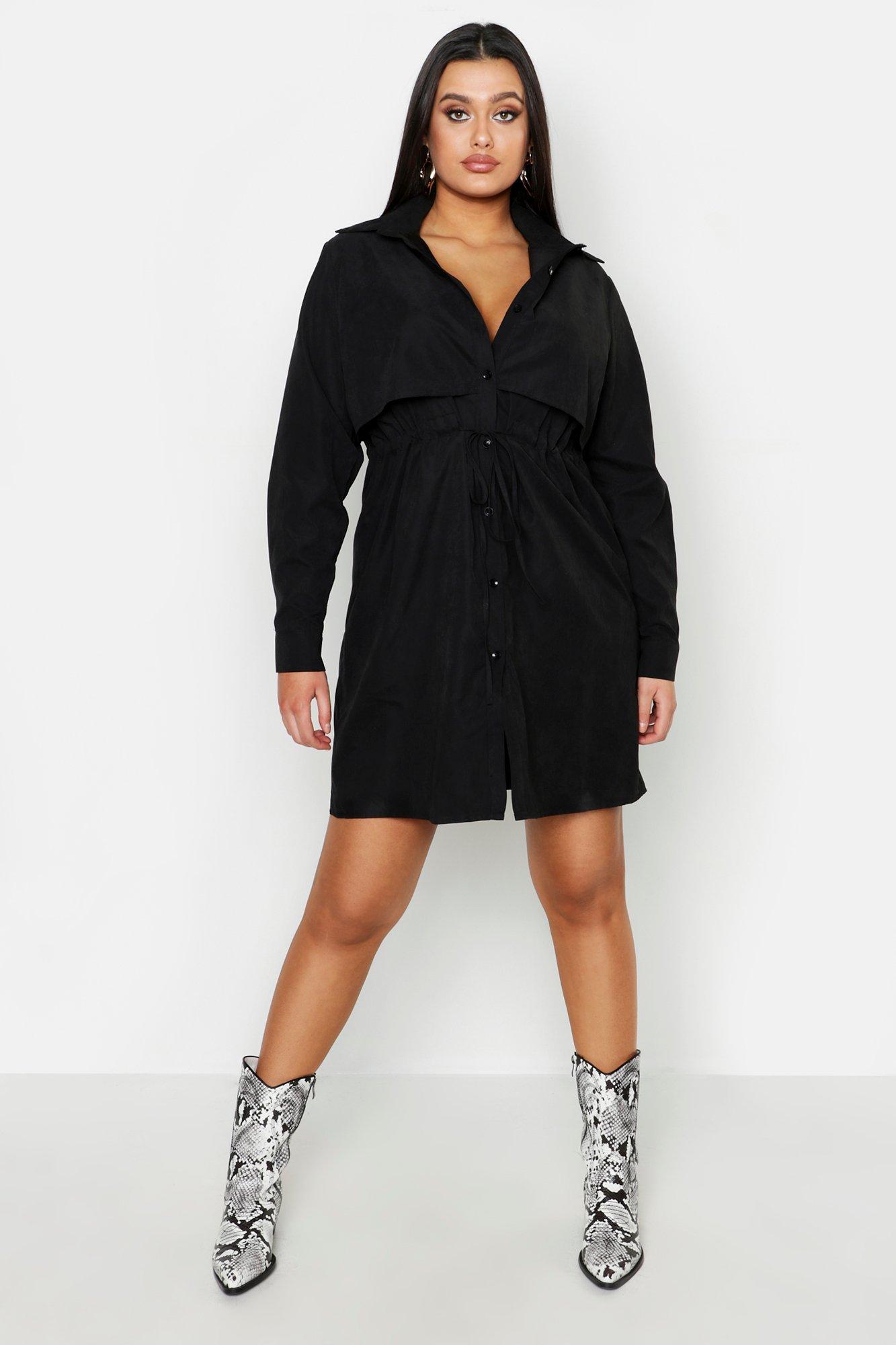 plus size utility dress