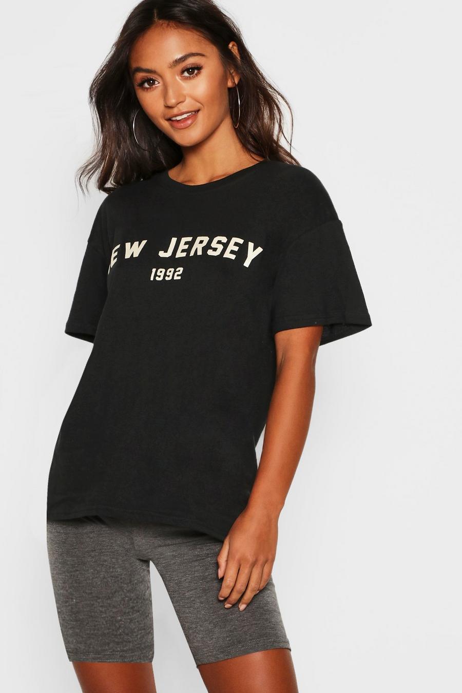T-shirt à slogan New Jersey Petite image number 1