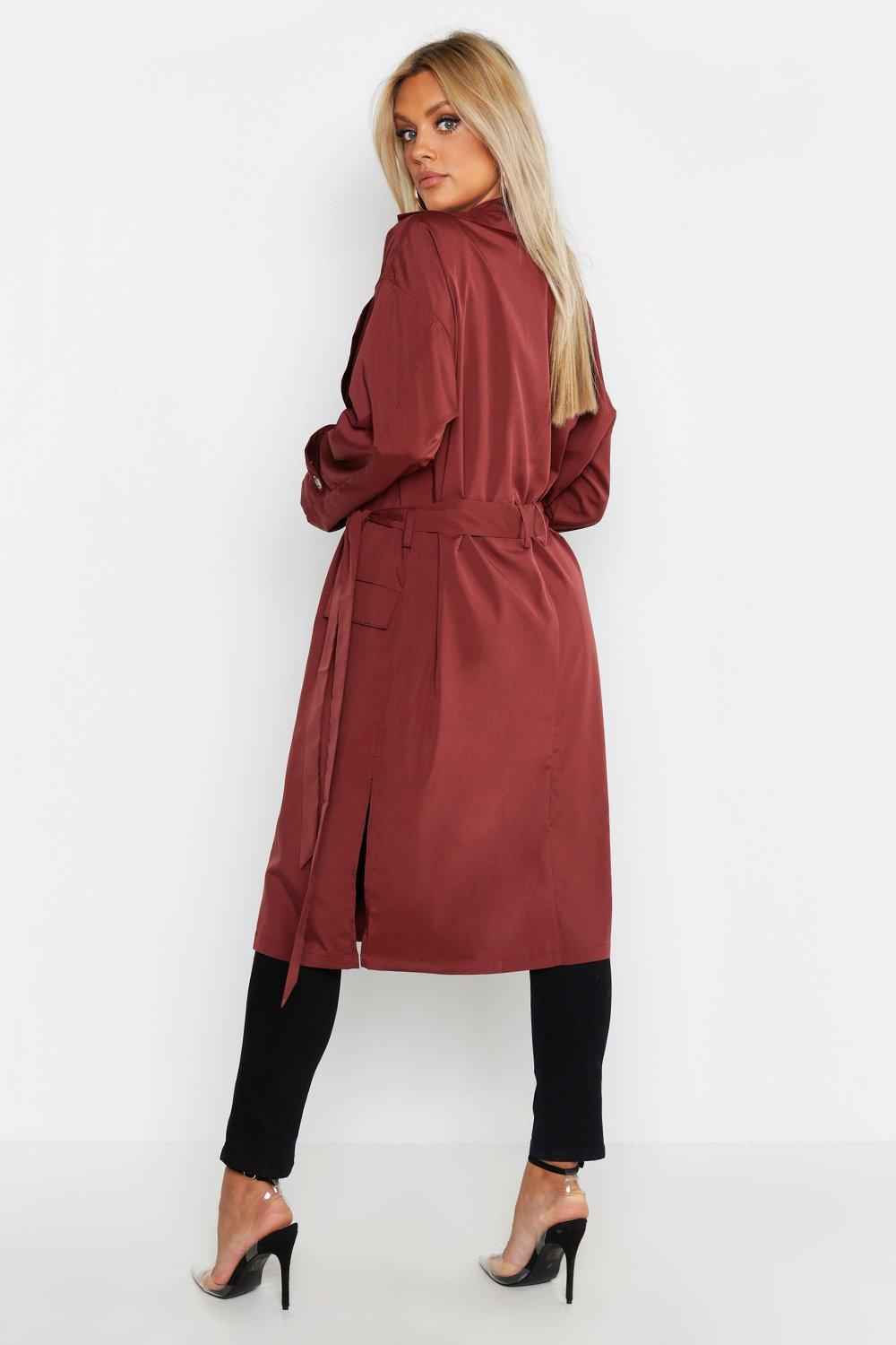 Plus Soft Trench Coat Plus Soft Trench Coat
