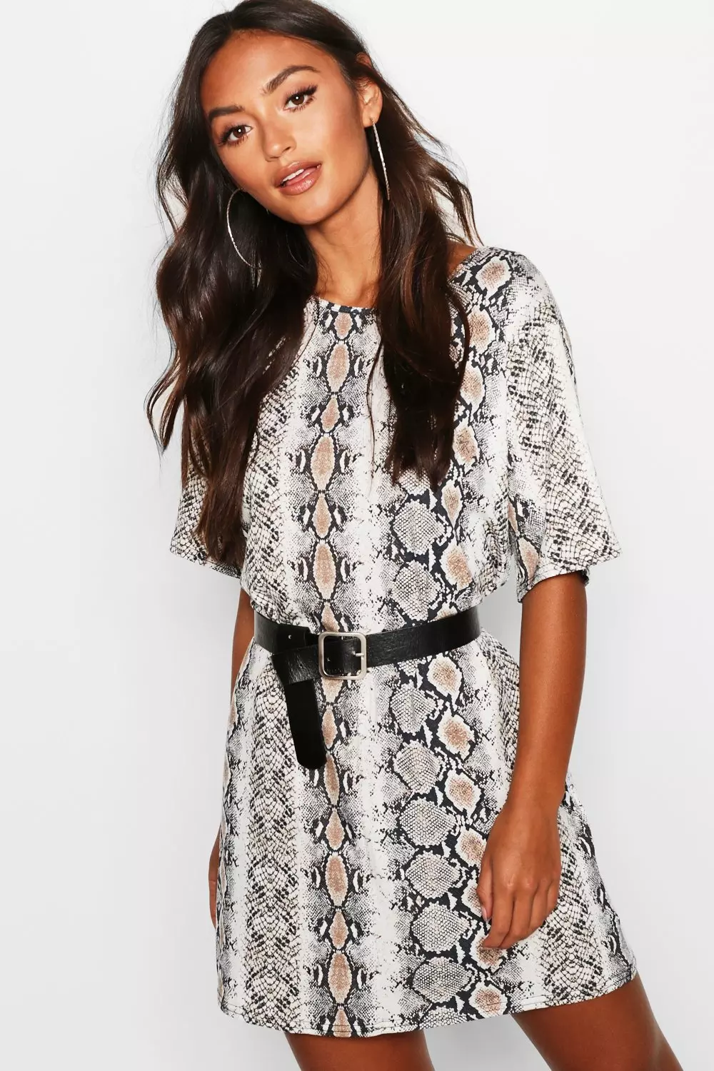 Snake cheap shirt dress