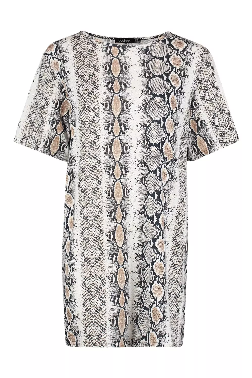 Snake skin sale t shirt dress