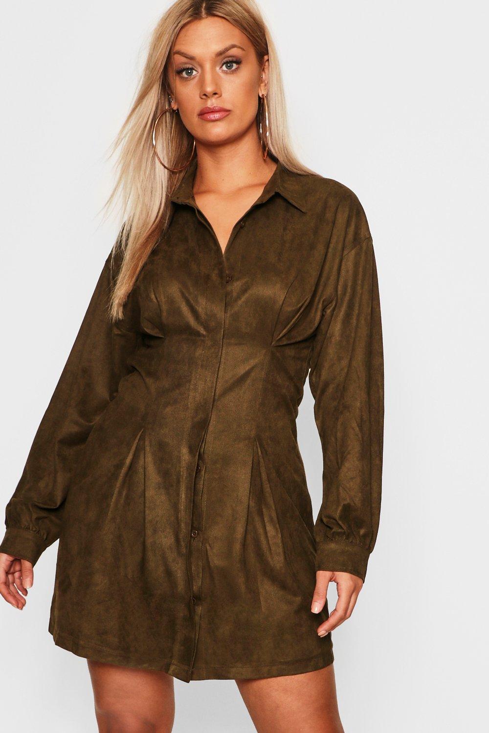 Boohoo 2025 suede dress