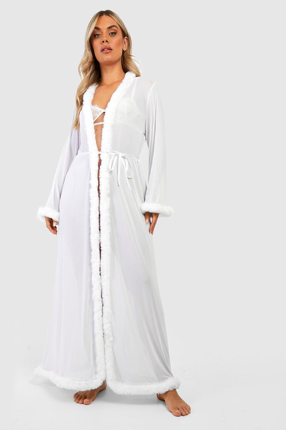 boohoo robe curve