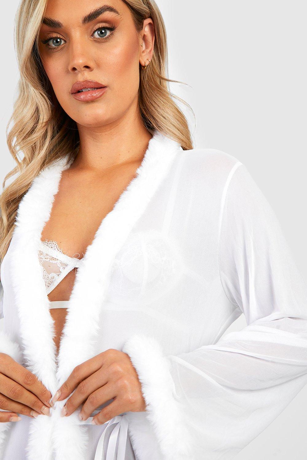 boohoo robe curve