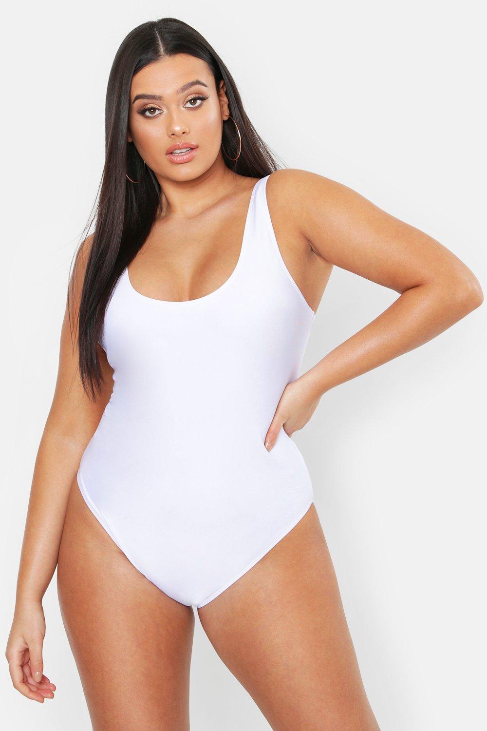 boohoo scoop back swimsuit