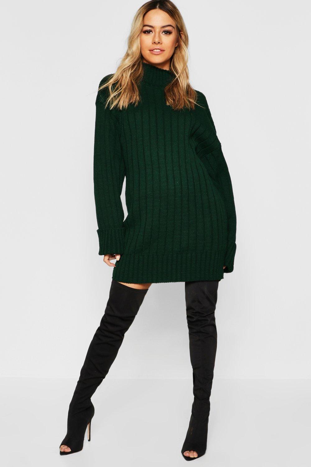 boohoo oversized jumper dress