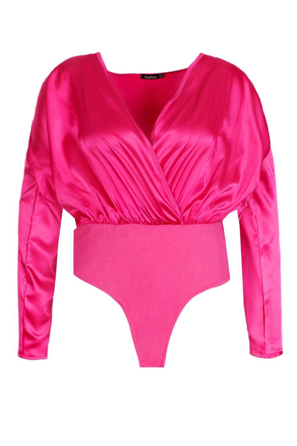 Gemma Collins Satin Bodysuit