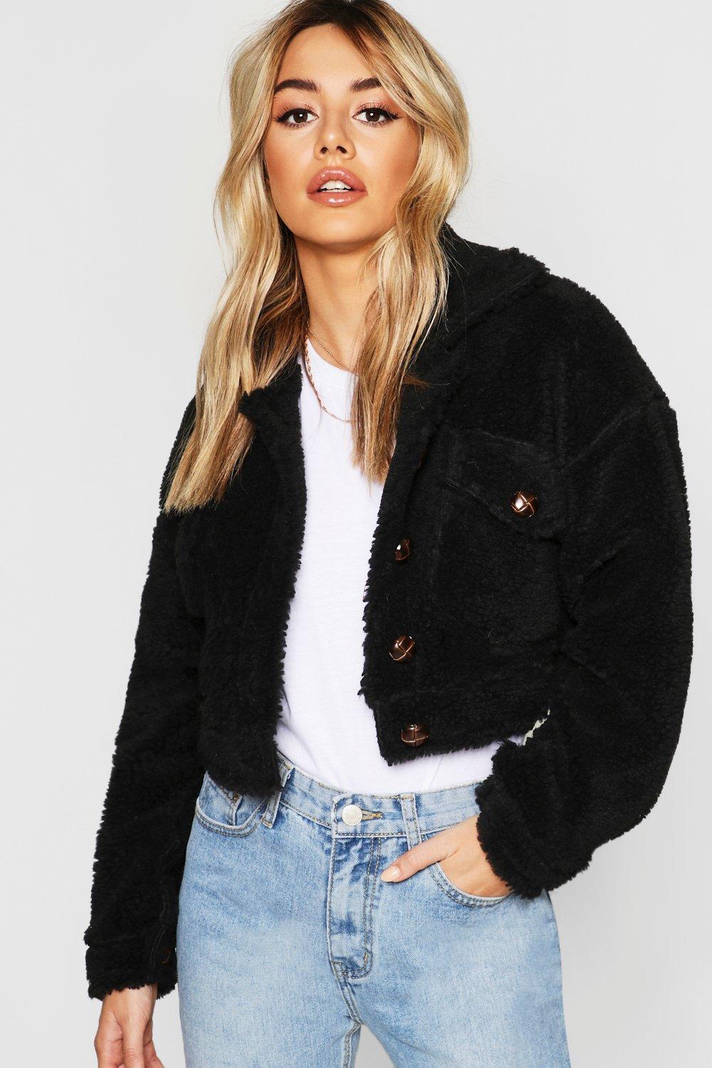 trucker teddy jacket