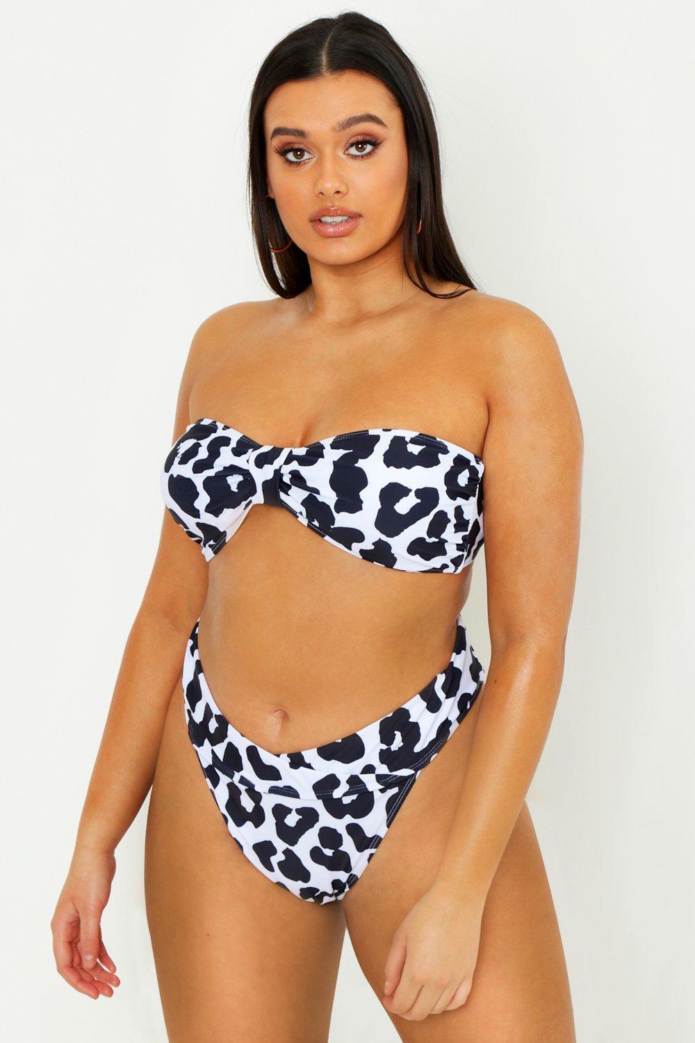 high leg bikini plus size