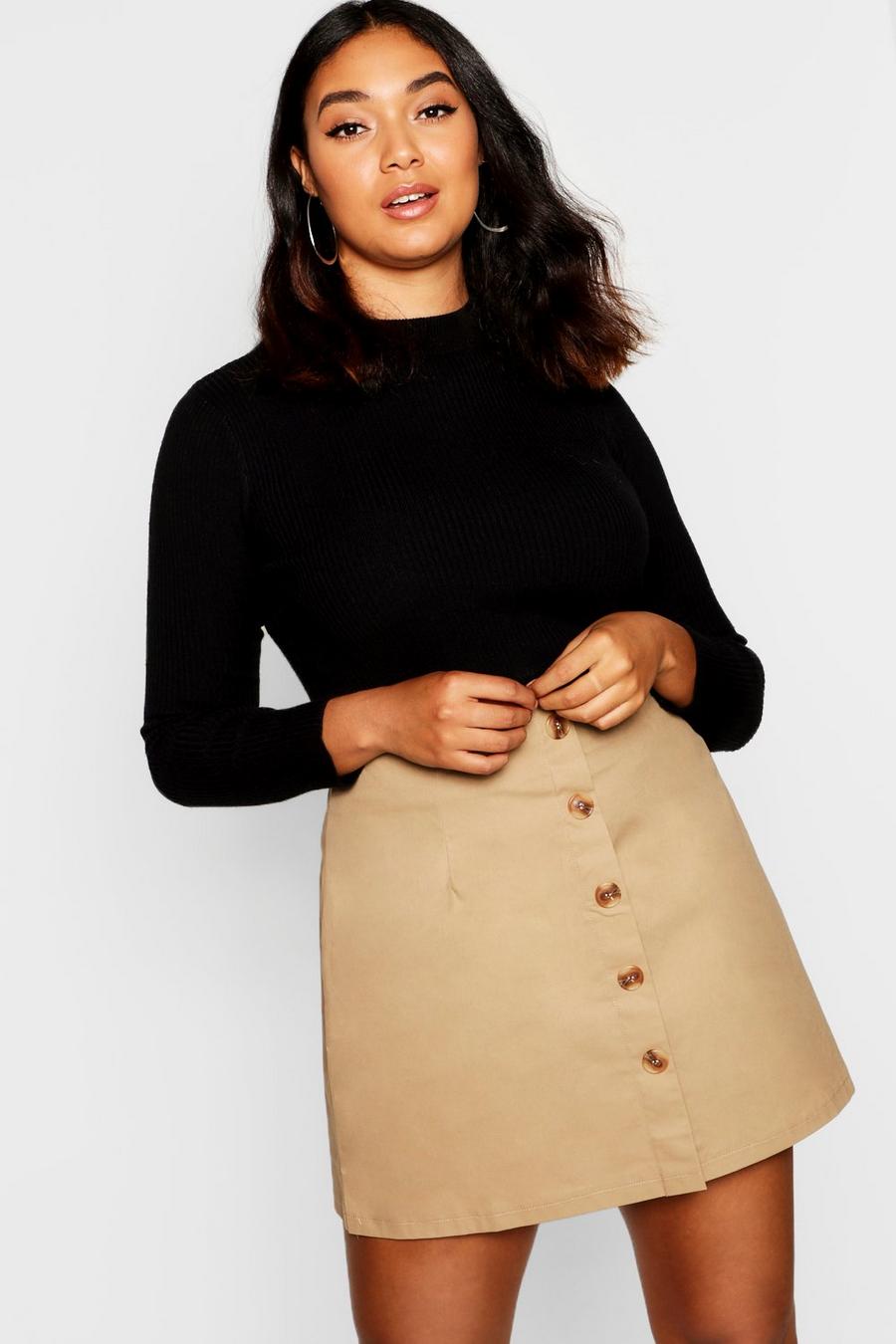 Plus Horn Button Utility Skirt image number 1