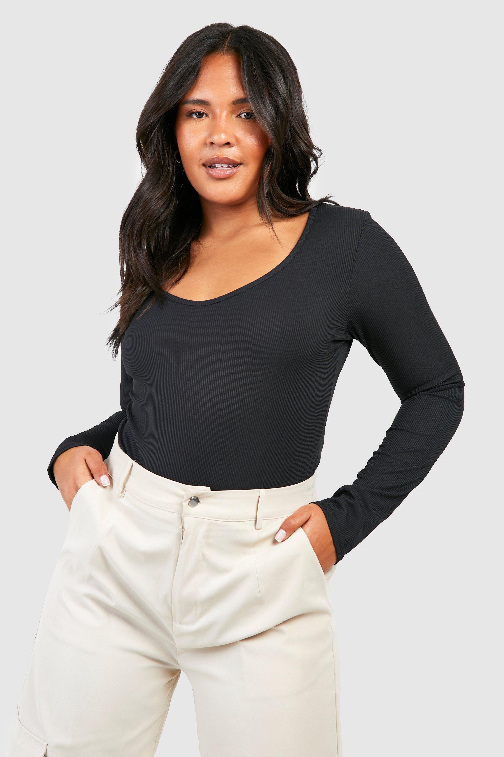 boohoo plus bodysuit