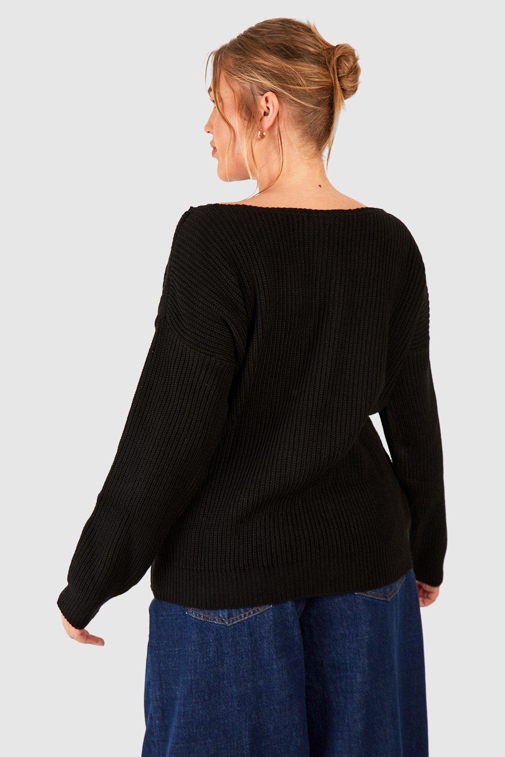 Boohoo plus clearance sweaters