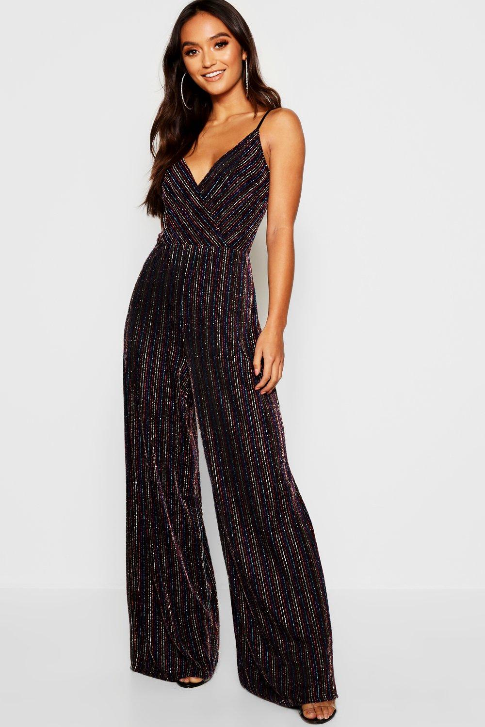 boohoo rainbow jumpsuit