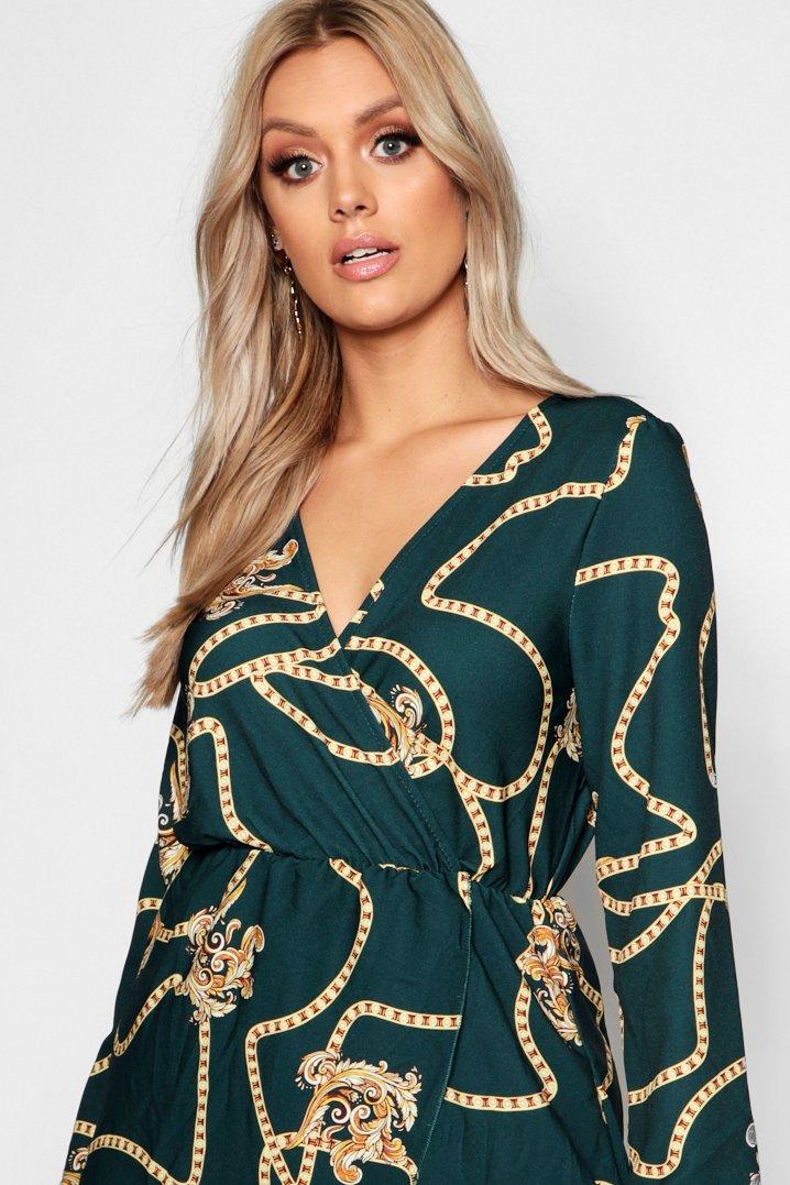 Boohoo sale chain dress