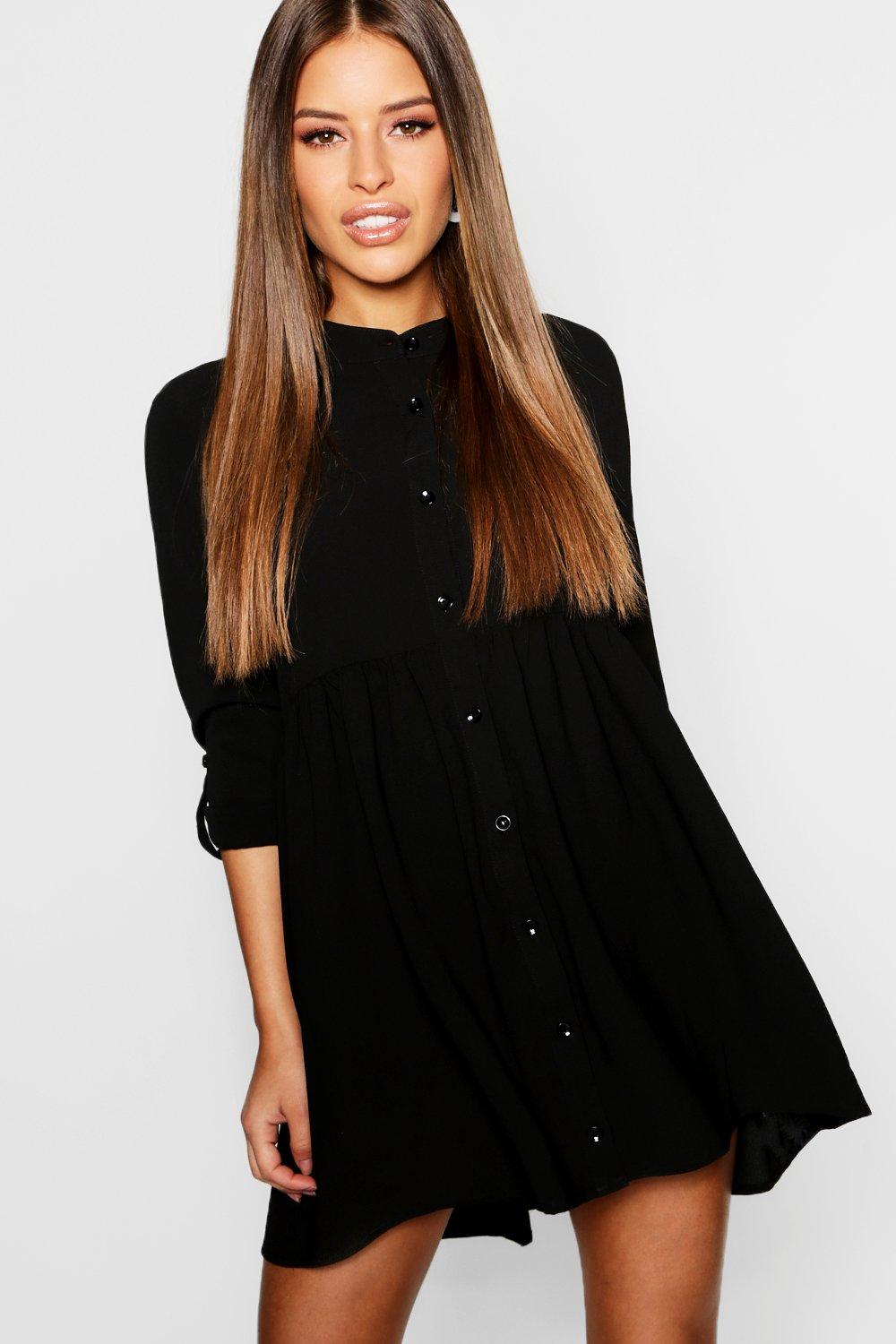 boohoo utility dress