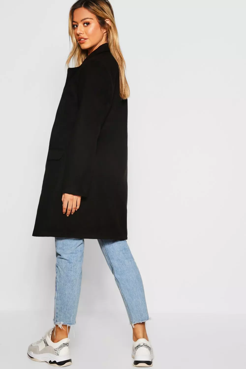 Petite hotsell boyfriend coat