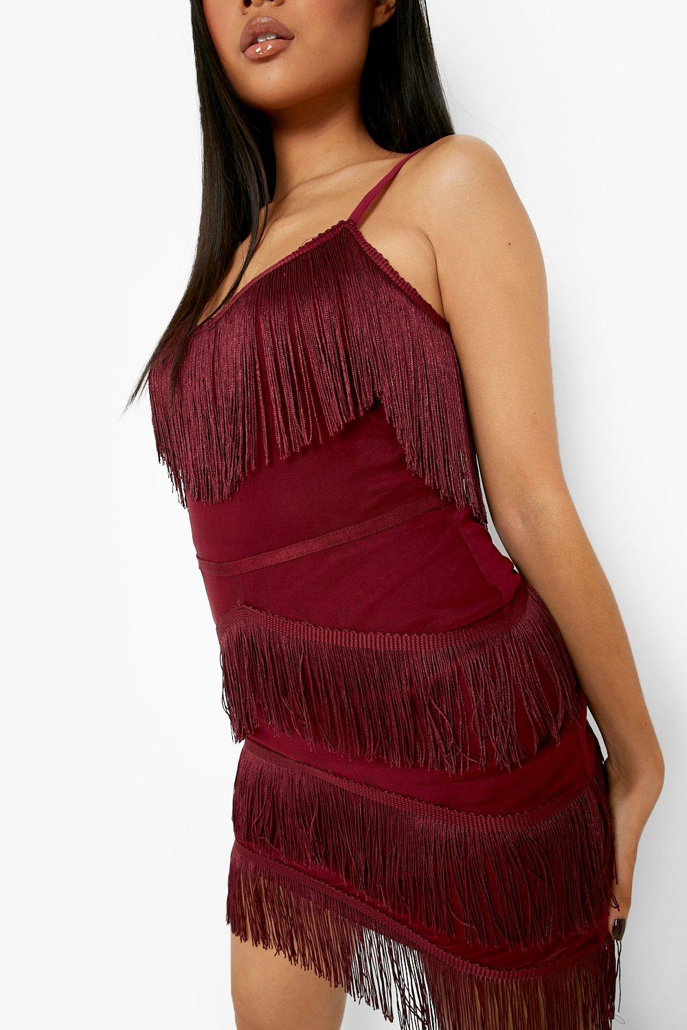 Petite best sale tassel dress