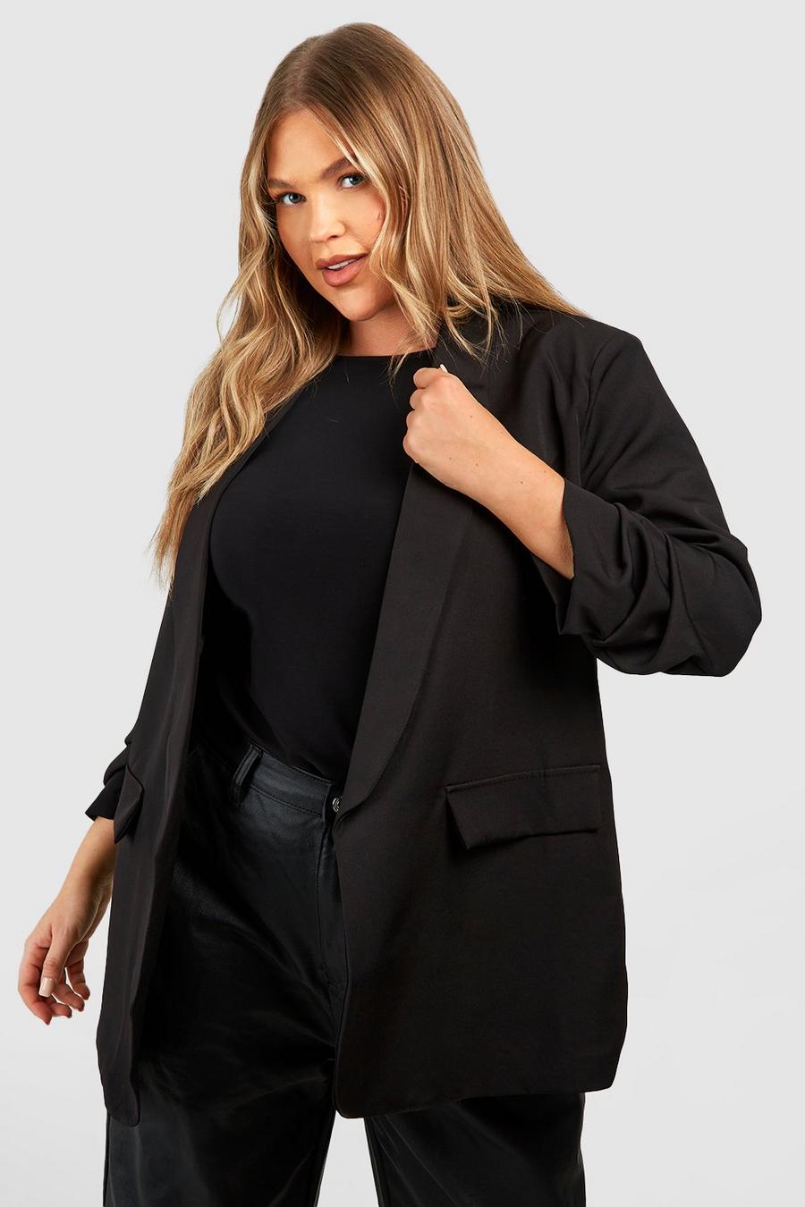 Ladies Bnwt Blazer With Tailored Contour Trouser Black Suit Womens Plus  Size