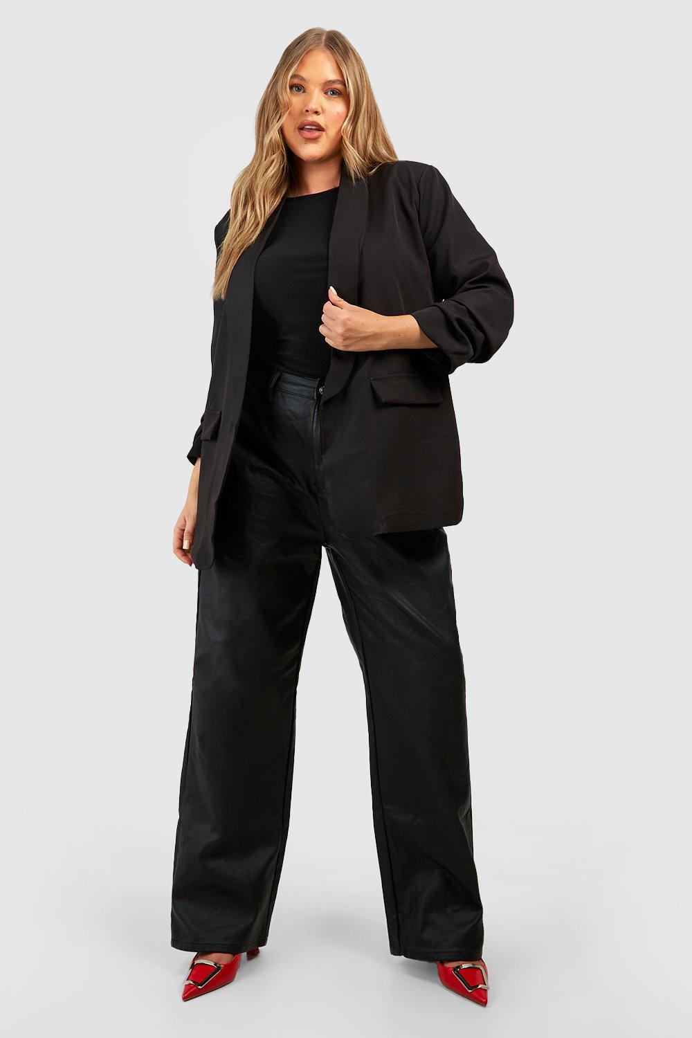 Ladies Bnwt Blazer With Tailored Contour Trouser Black Suit Womens Plus  Size