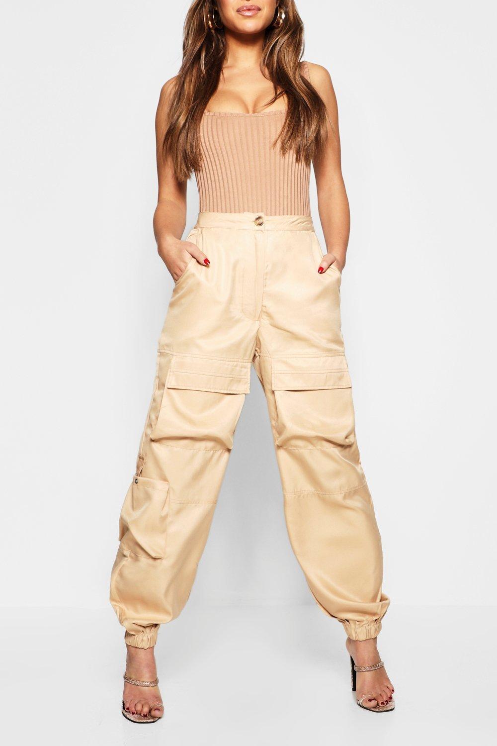 black cargo pants petite