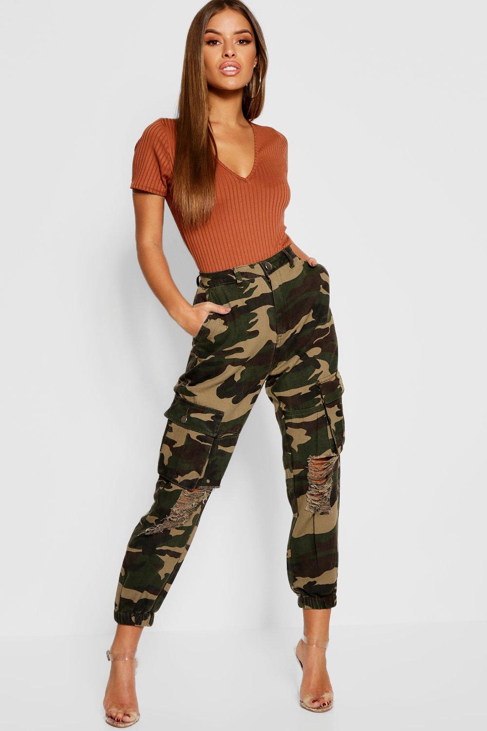 camo petite pants