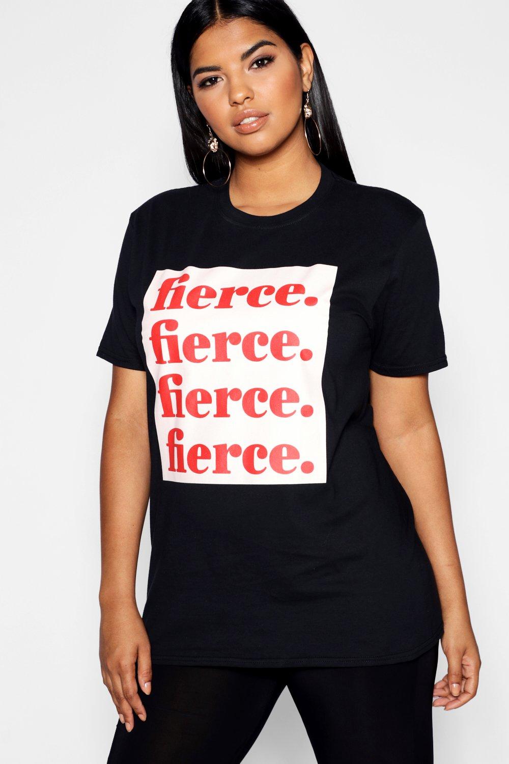 boohoo curve t shirts