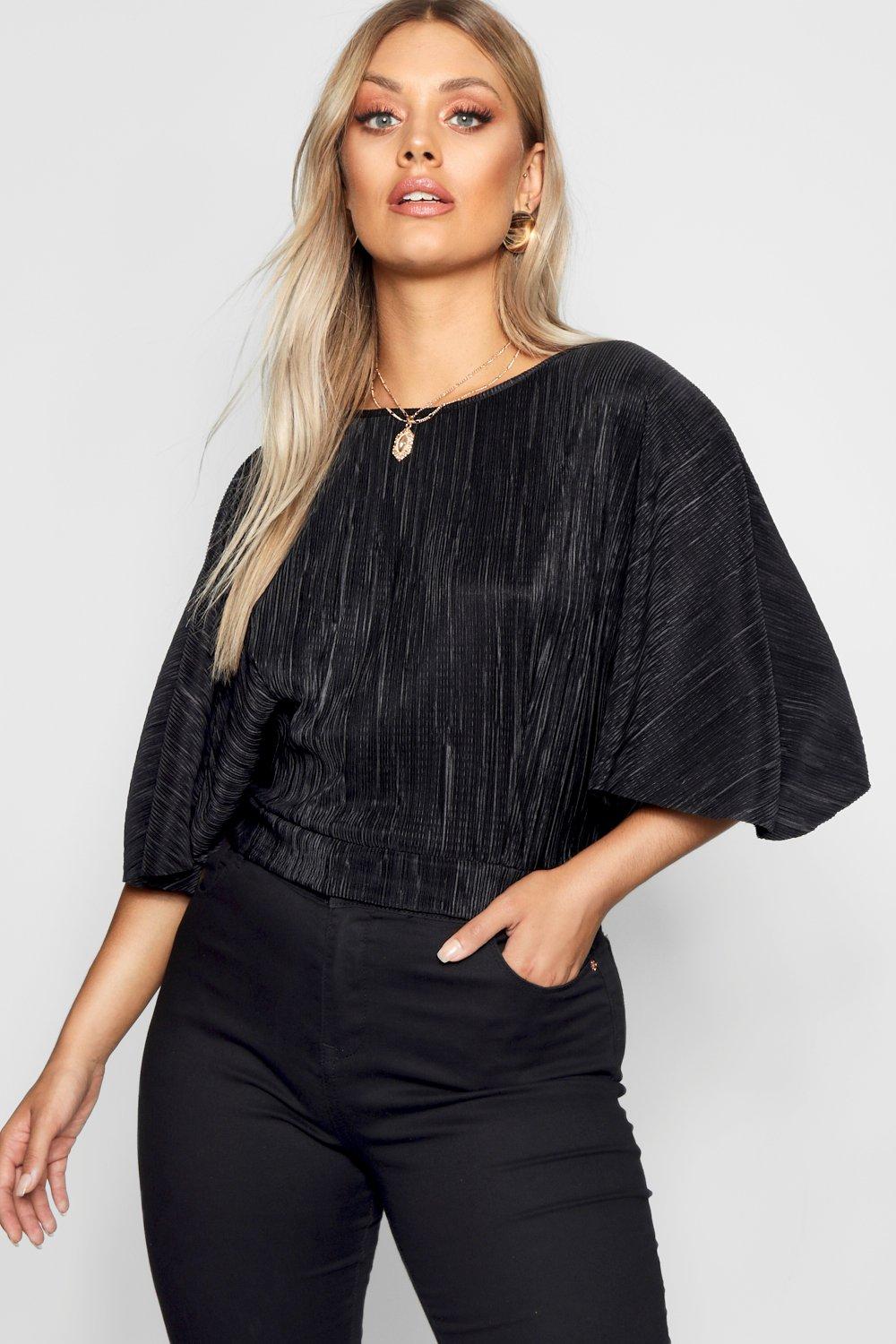 boohoo batwing top