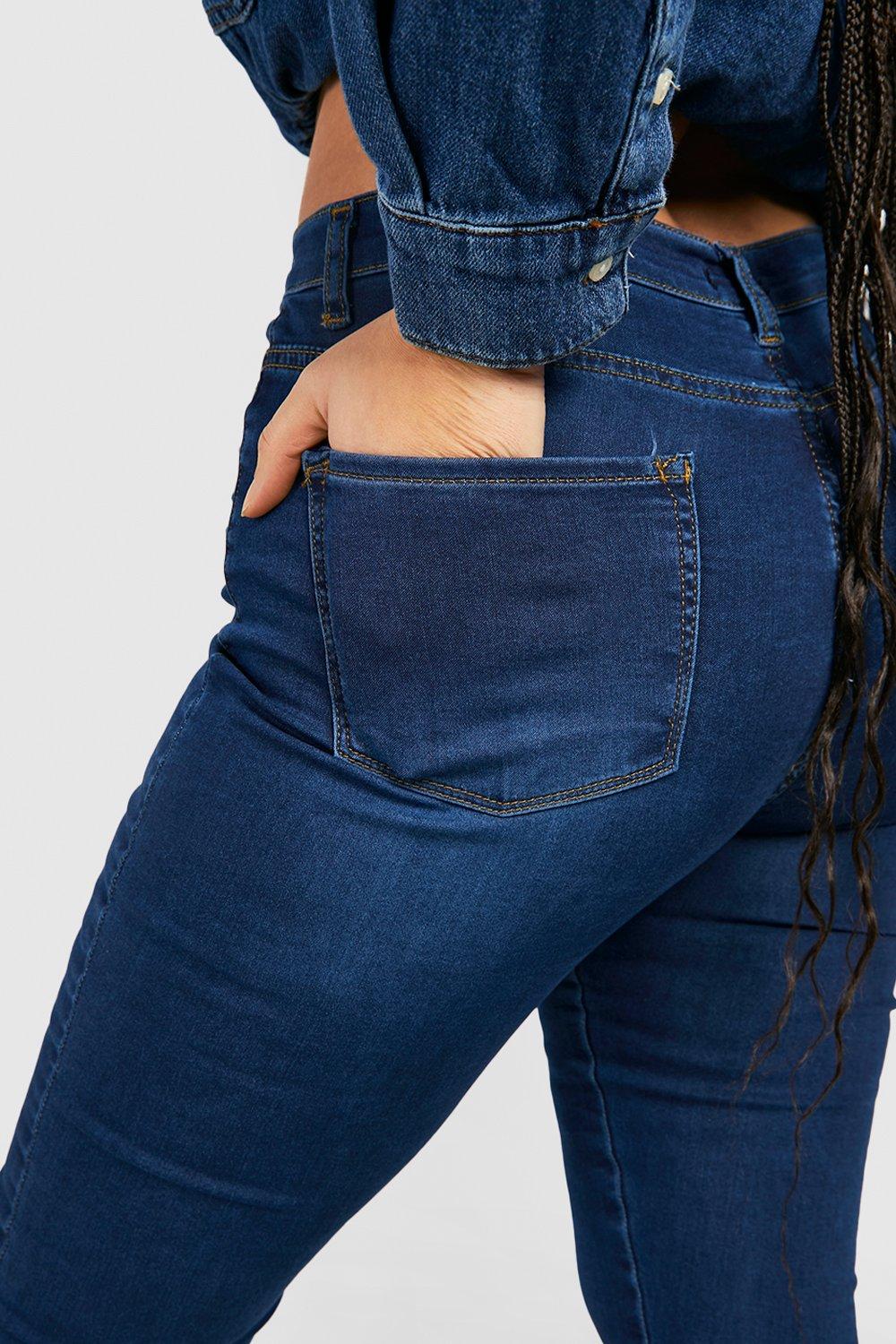 boohoo stretch jeans