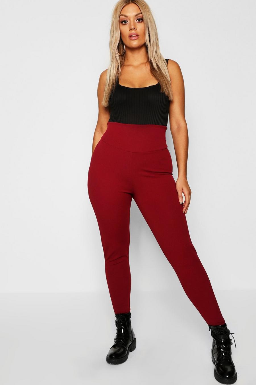 Grande taille - Legging gainant taille haute, Fruits rouges image number 1