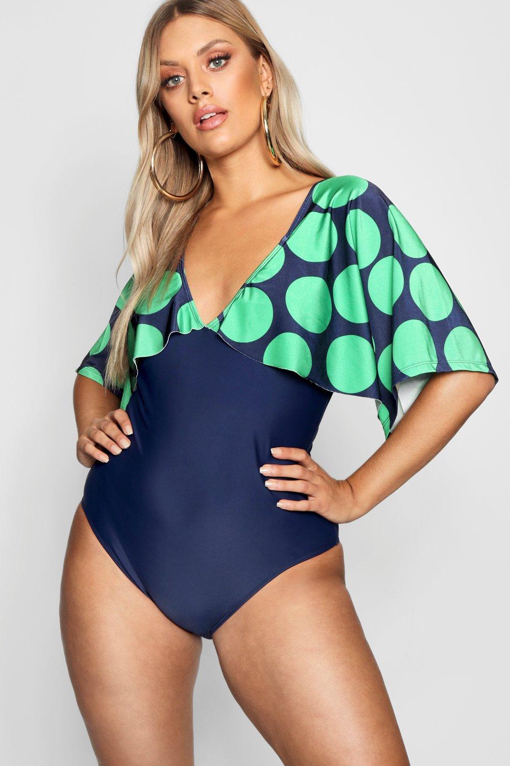 Kimono sleeve swimsuit on sale