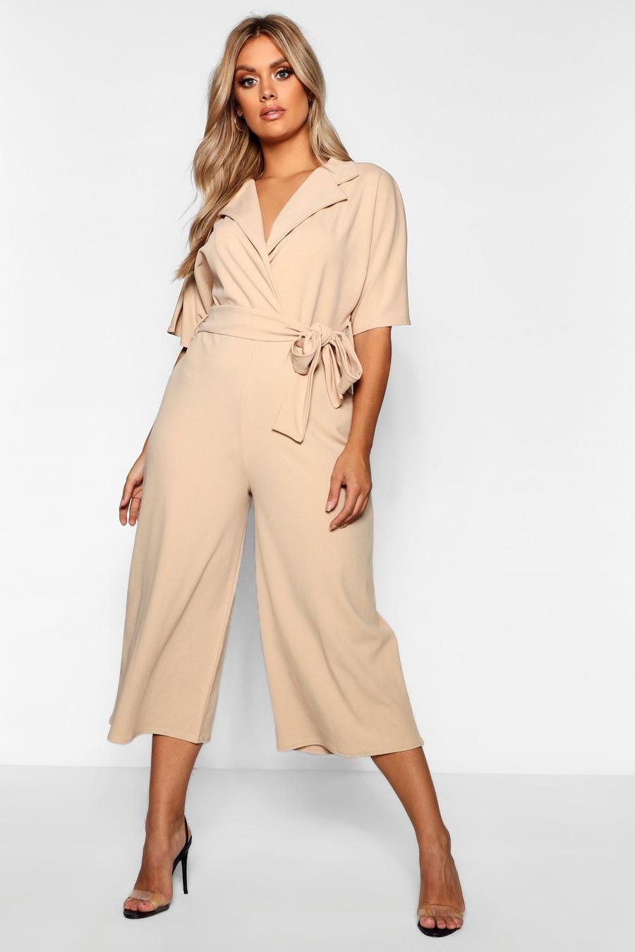 Grande taille - Combinaison jupe-culotte style utilitaire , Roche image number 1