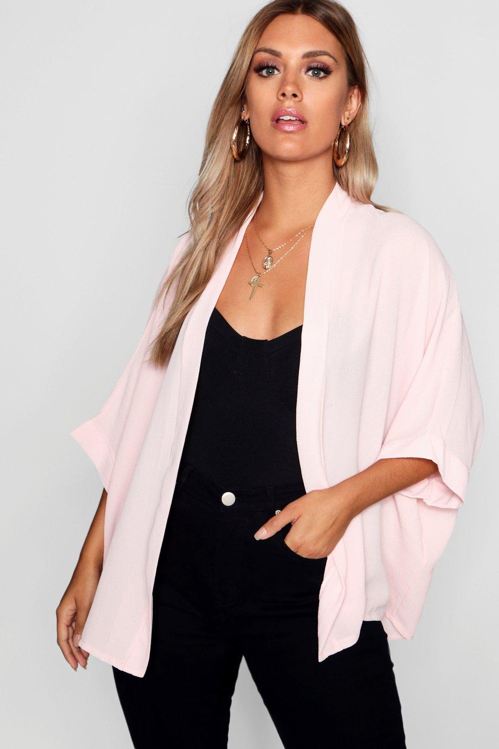 tragt plisseret flydende Plus Size Kimonos | Plus Size Kimono Jackets | boohoo UK