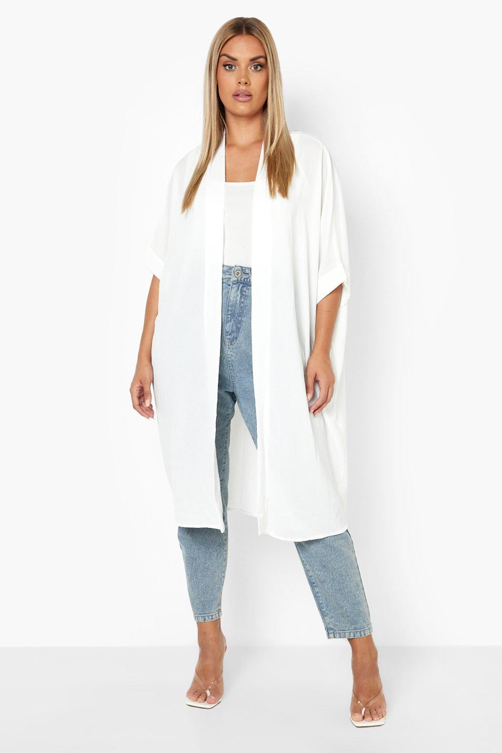 longline kimono cardigan