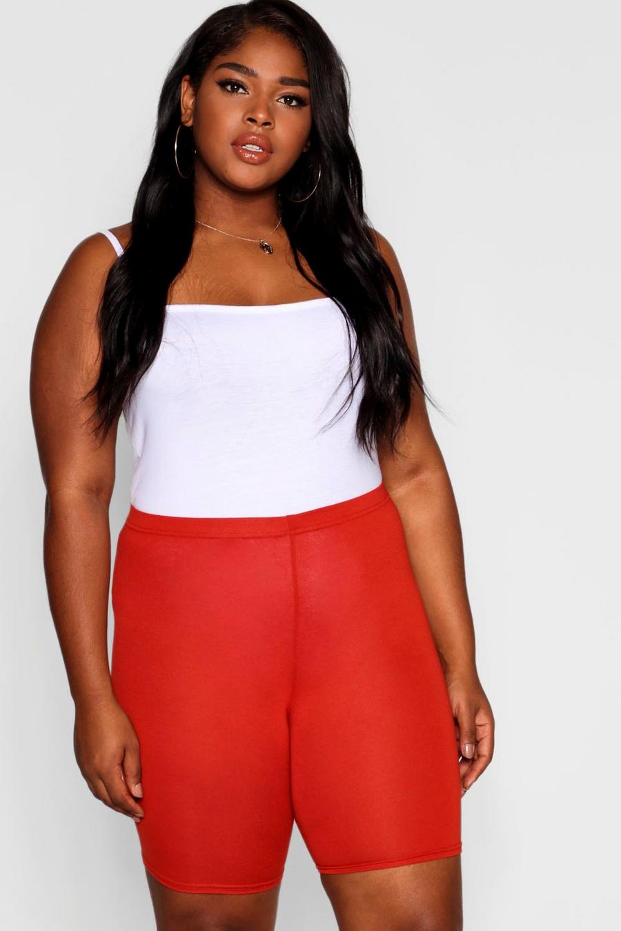 Rust Plus Jersey Knit Basic Cycle Shorts image number 1