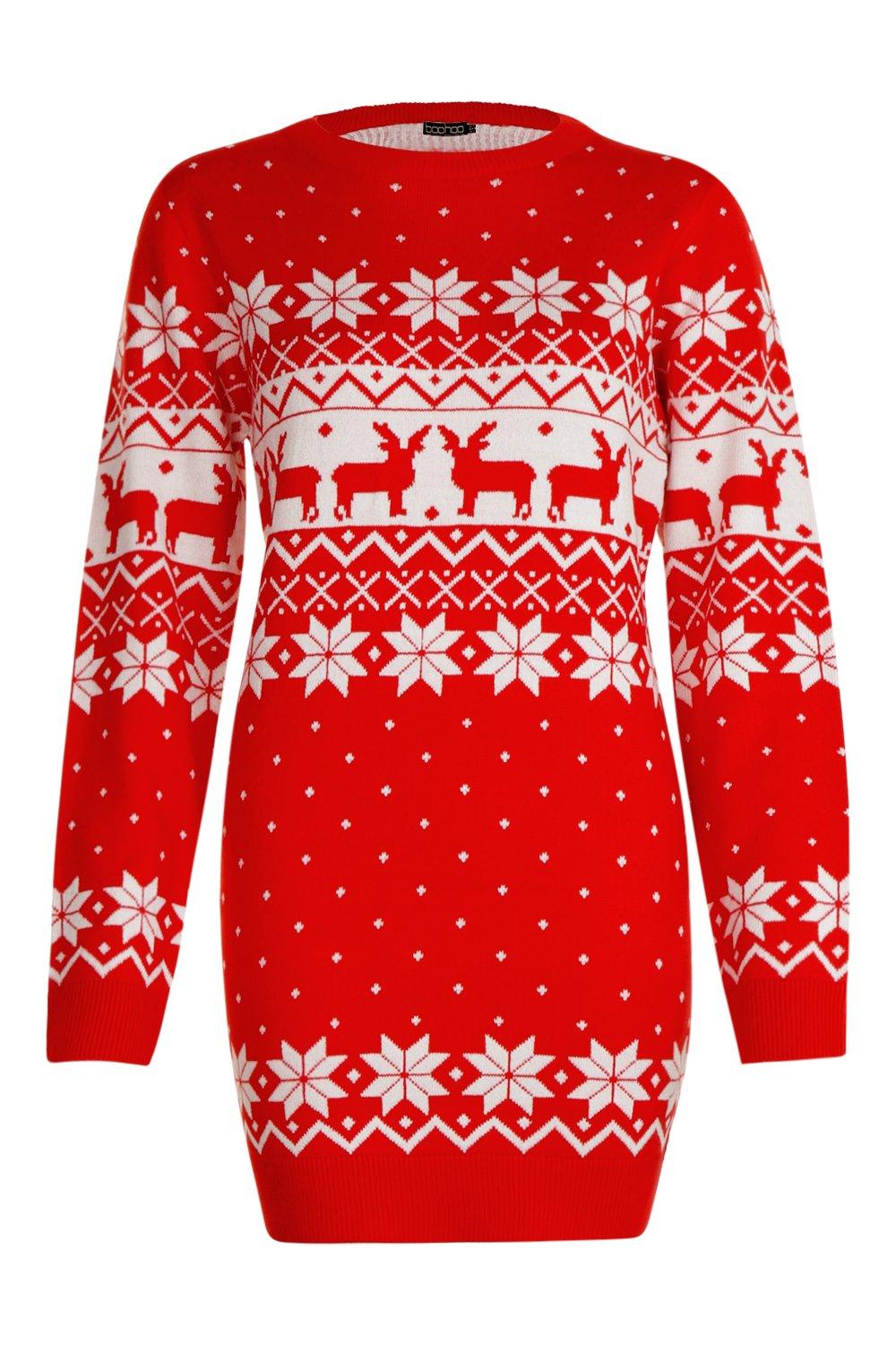 petite christmas jumper dress