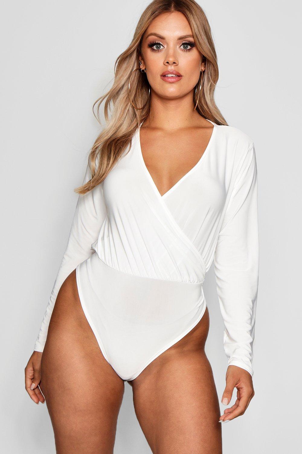 boohoo plus bodysuit