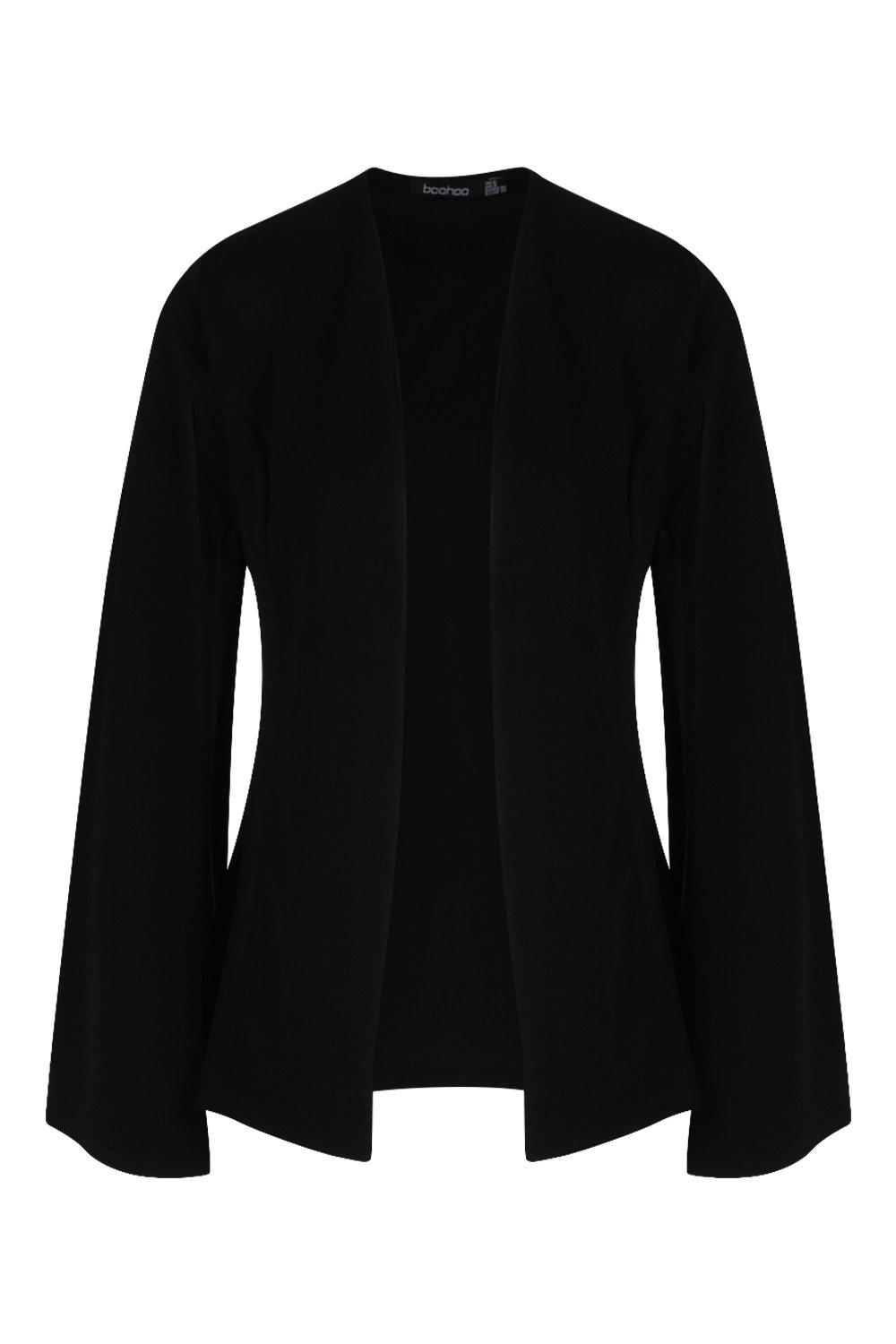 Petite Cape Sleeve Blazer