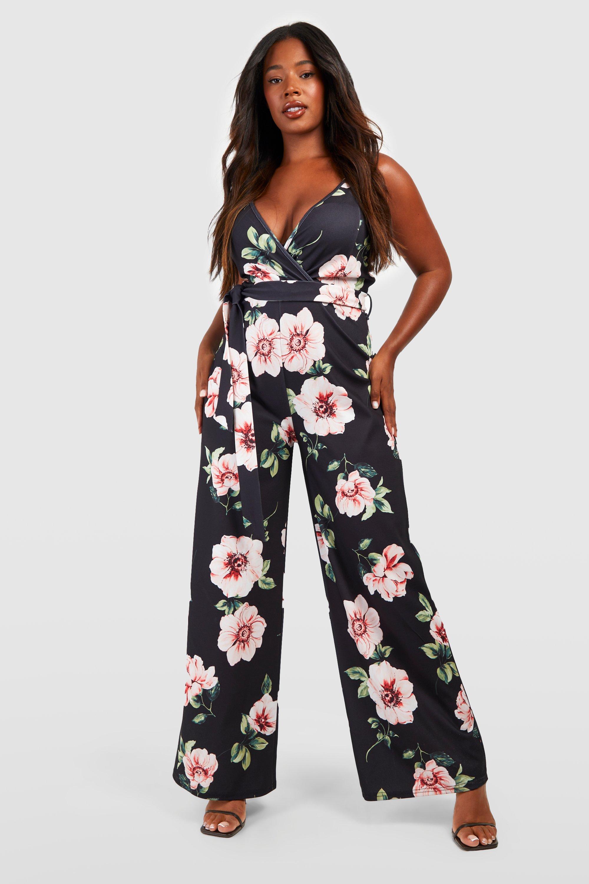 boohoo curve jumpsuit