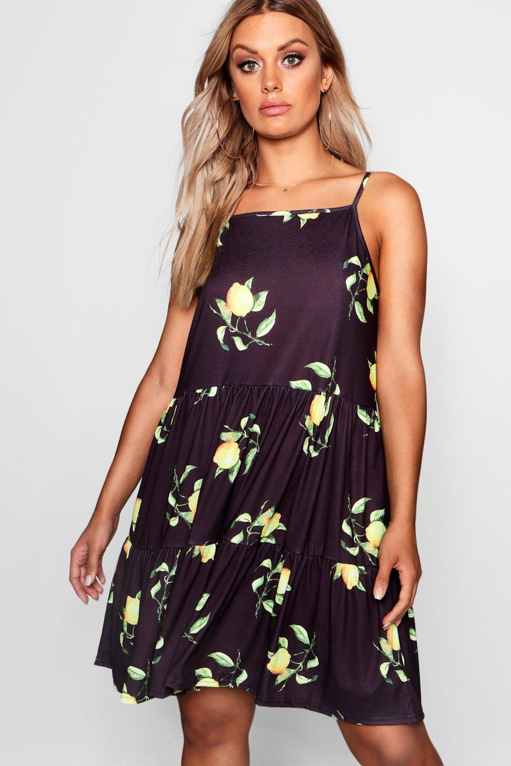 boohoo sunflower dress