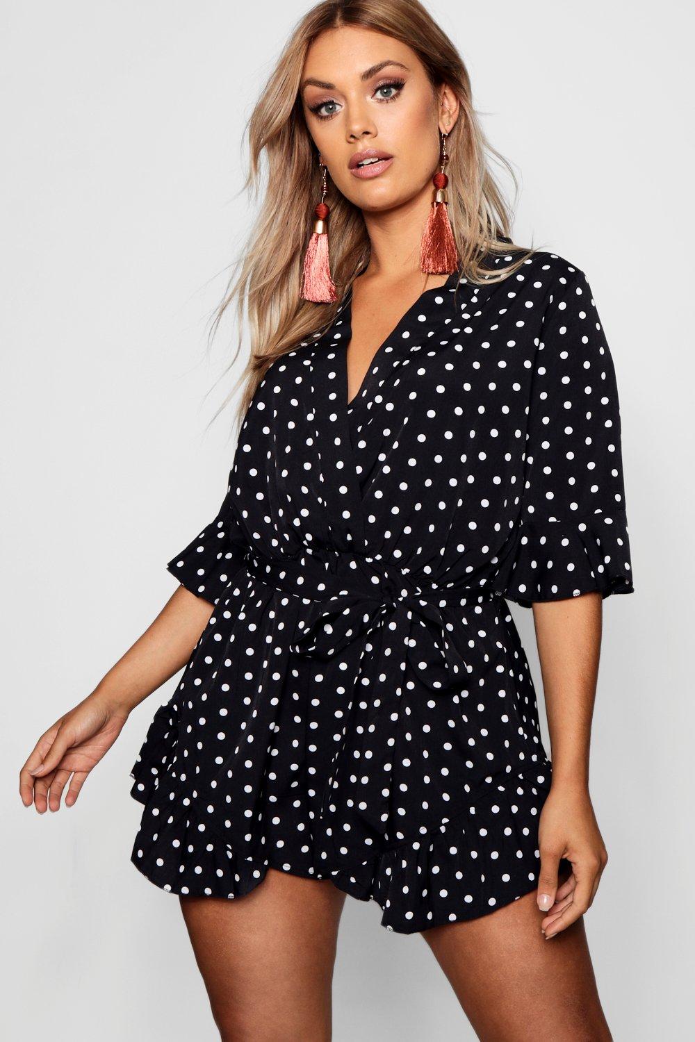 dot jumpsuit